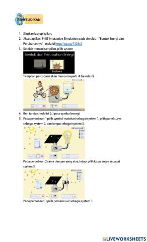 Energi dan Perubahan energi