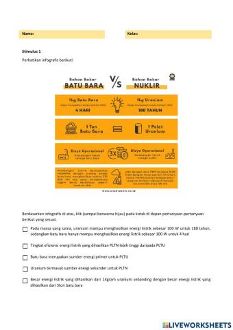 Posttest Energi Terbarukan