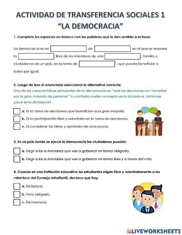 La democracia