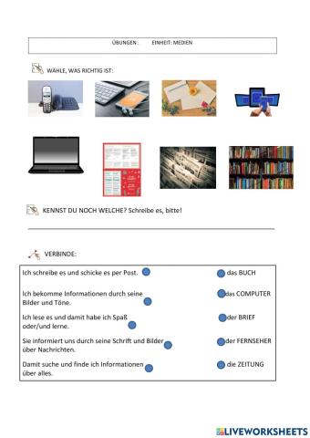 Medien - Kommunikationsmittel