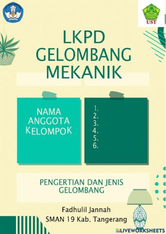 Jenis gelombang