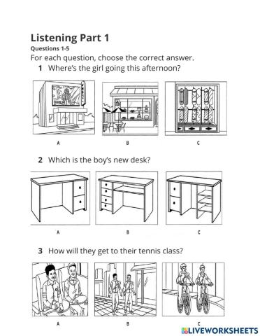 Key listening practice 1