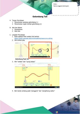 LKPD Gelombang Tali