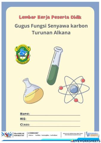 LKPD Gugus Fungsi senyawa turunan alkana