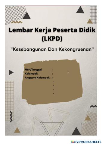 LKPD 1 Kesebangunan dan Kekongruenan