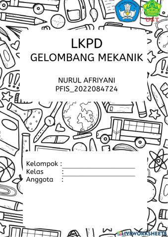 Lkpd  jenis-jenis gelombang mekanik