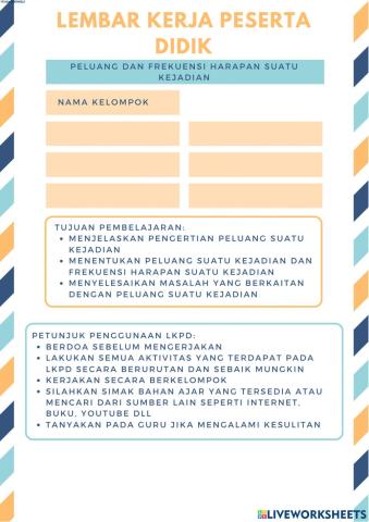 Frekuensi harapan dan kejadian