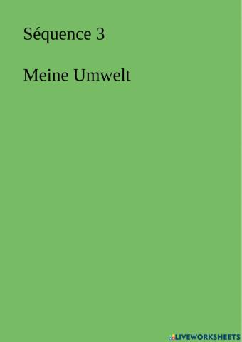 Umwelt