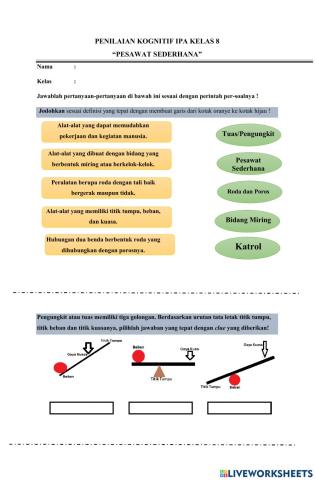 soal pesawat sederhana