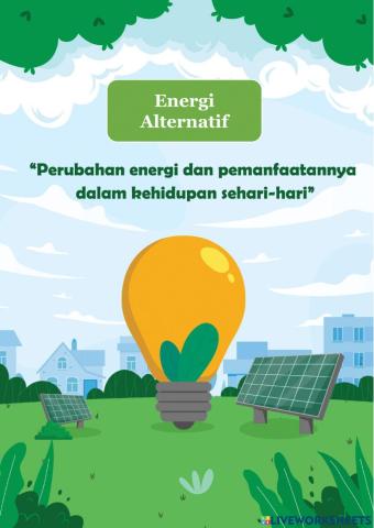 Materi Energi Alternatif