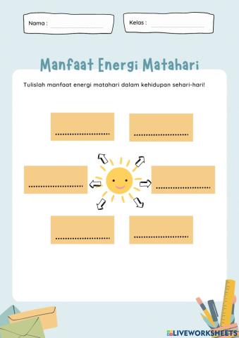 Manfaat Energi Matahari