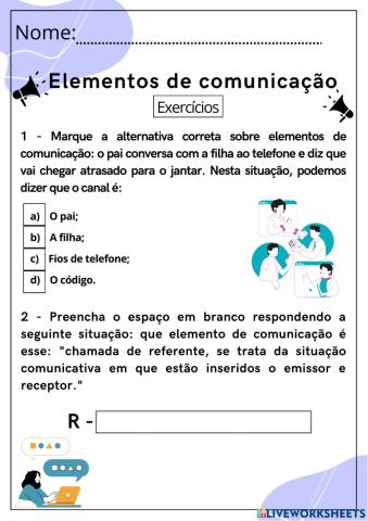 Elementos de comunicação