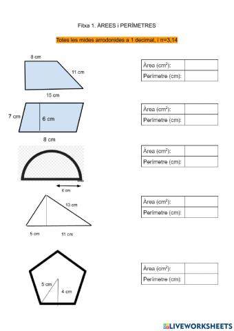 Àrea i Perímetre