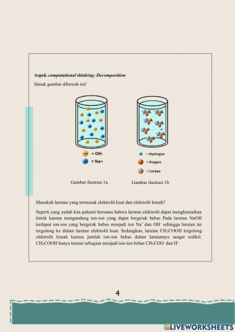 Larutan elektrolit dan nonelektrolit terintegrasi computational thinking part 2