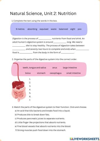 Nutrition