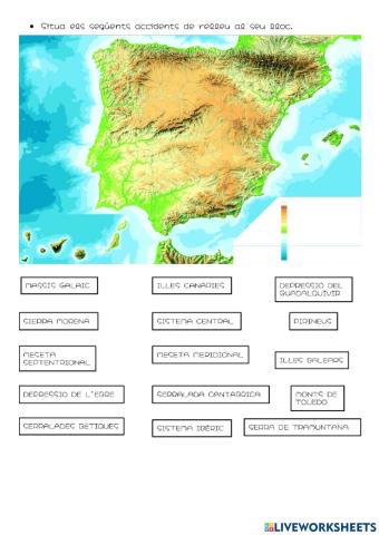 Relleu d'Espanya