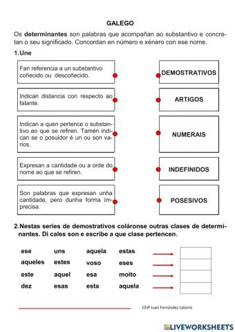 Ficha 6 Determinantes