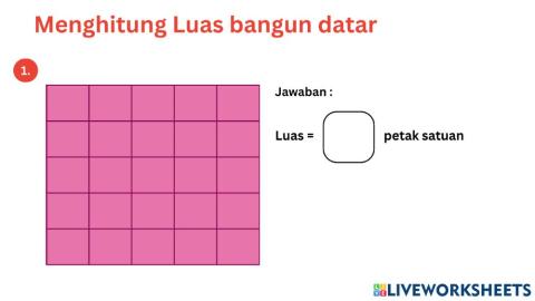 Menghitung Luas bangun datar