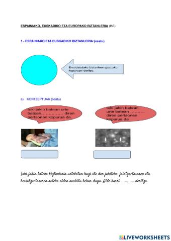 Gizarte: BIZTANLERIA (LH5)