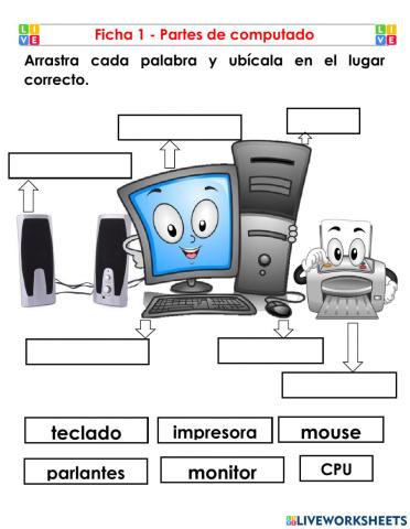 Partes del Computador