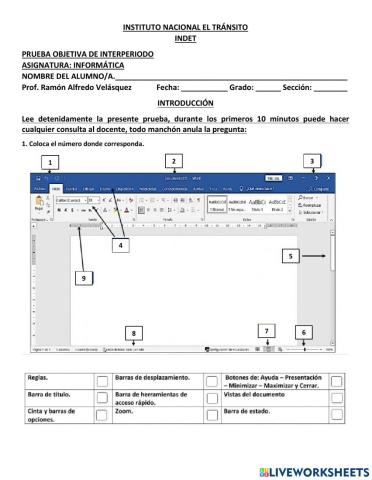 Sistema operativo, procesador de texto