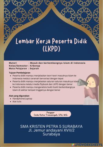 LKPD Masuknya Islam