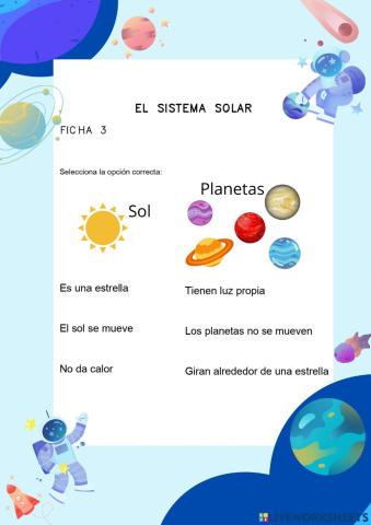 El sistema solar