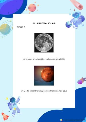 El sistema solar