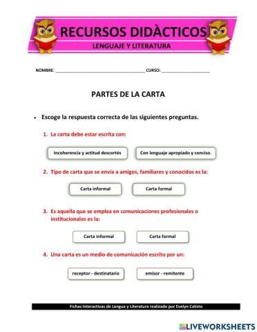 La carta