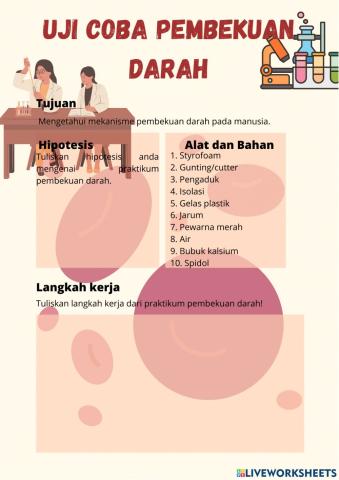 Uji coba pembekuan darah