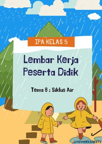 LKPD Siklus Air Kelas 5 SD-MI