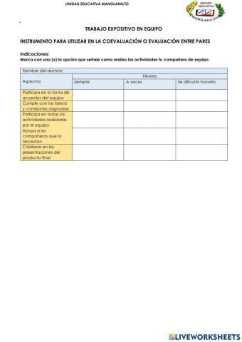 Autoevaluacion