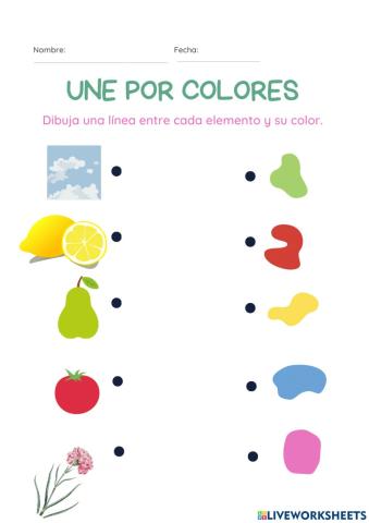 Une por colores