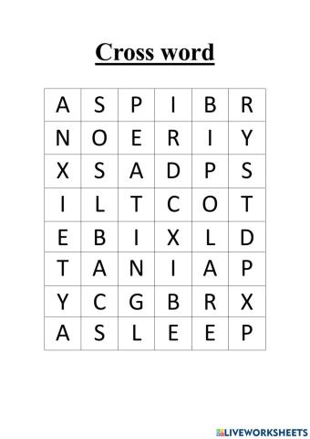 Wordsearch