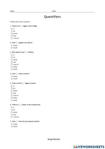 Quantifiers