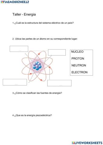 Consolidación Energía y creación LWS