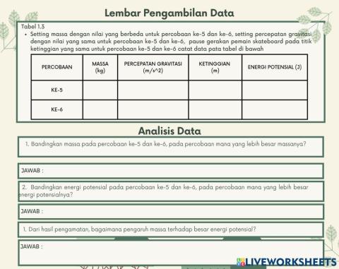 LKPD-tabel 1.3