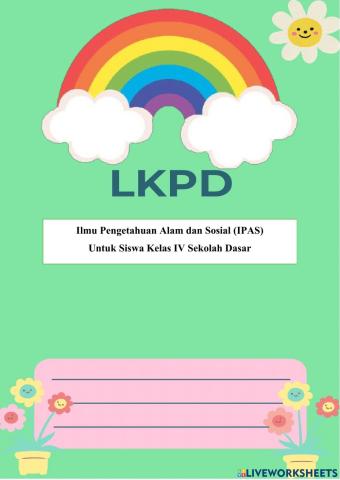 Lembar Kerja Peserta Didik Kelas IV SD