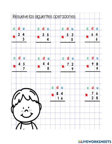 Multiplicaciones