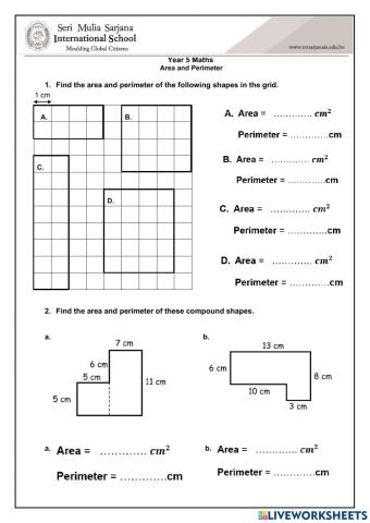 Area and Perimeter