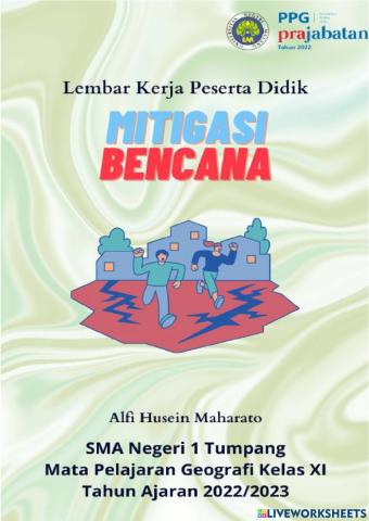 LKPD jenis dan penanggulangan bencana alam melalui edukasi, kearifan lokal dan pemanfaatan teknologi modern