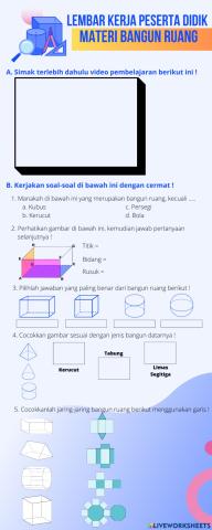 Lkpd materi bangun ruang