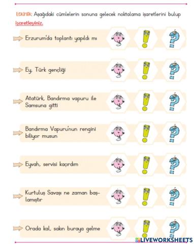 Noktalama İşaretleri