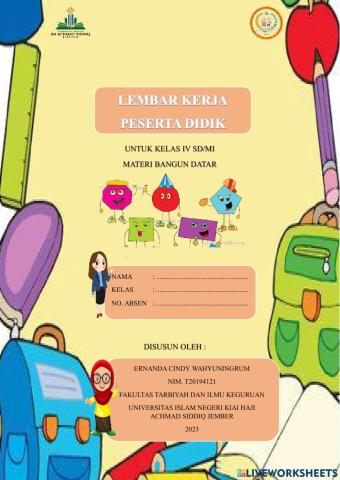 LKPD  Matematika Kelas IV SD-MI