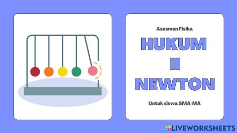 Asesmen Fisika Hukum II Newton