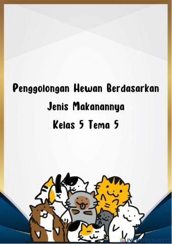 IPA kelas 5 tema 5