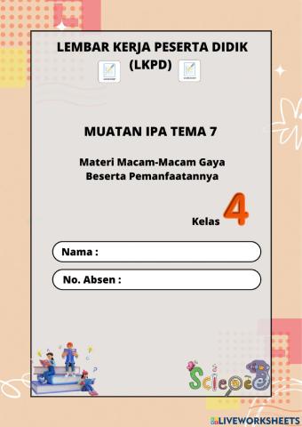 GAYA Kelas 4 Tema 7