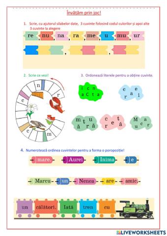 Învățăm prin joc!