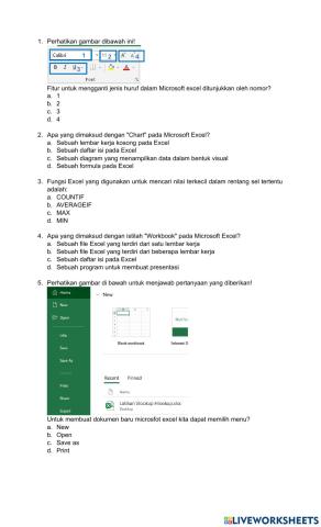 Soal PH Excel Kurmer