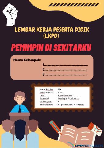 LKPD Pemimpin Di Sekitarku